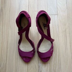 Lela Rose Magenta Women's Heels